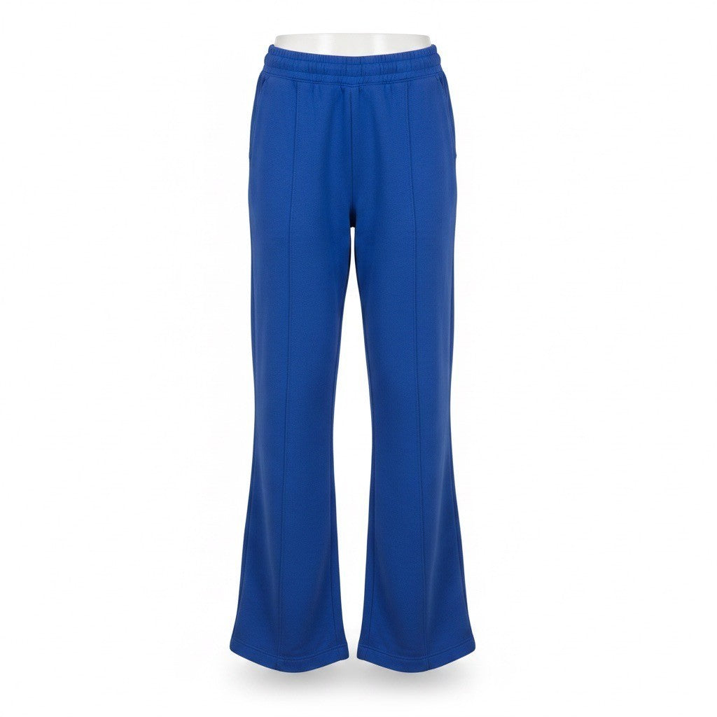 Gap Womens Royal Blue Wide Leg Sweatpants Casual Elastic Waist Sz XS