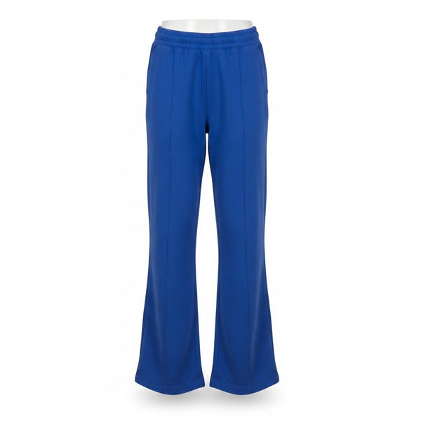 Gap Womens Royal Blue Wide Leg Sweatpants Casual Elastic Waist Sz XS