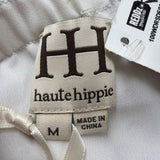 Haute Hippie Womens Beige & Black Snake Print  Jumpsuit Size M