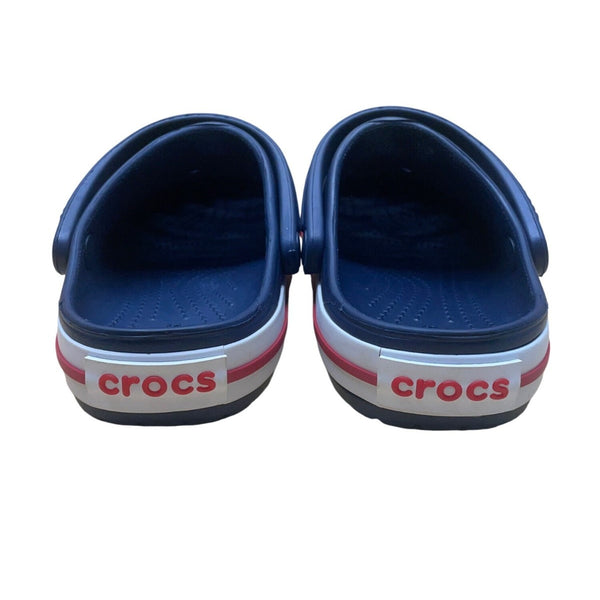 Crocs Kids Navy Blue Classic Rubber Clog Sandals Size C10