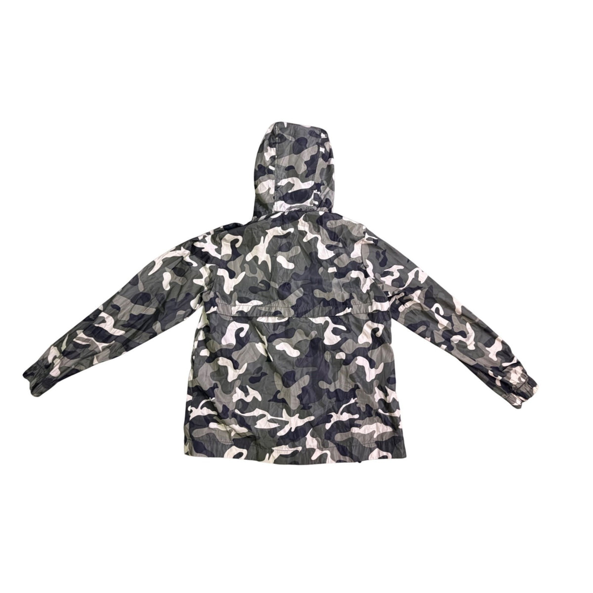 Ci Sono Mens Camouflage Hooded Windbreaker Jacket Waterproof Outerwear Size M