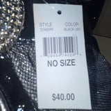 Women’s Black & Purple Sequin Leopard Patchwork Buckle Detail Shoulder Bag