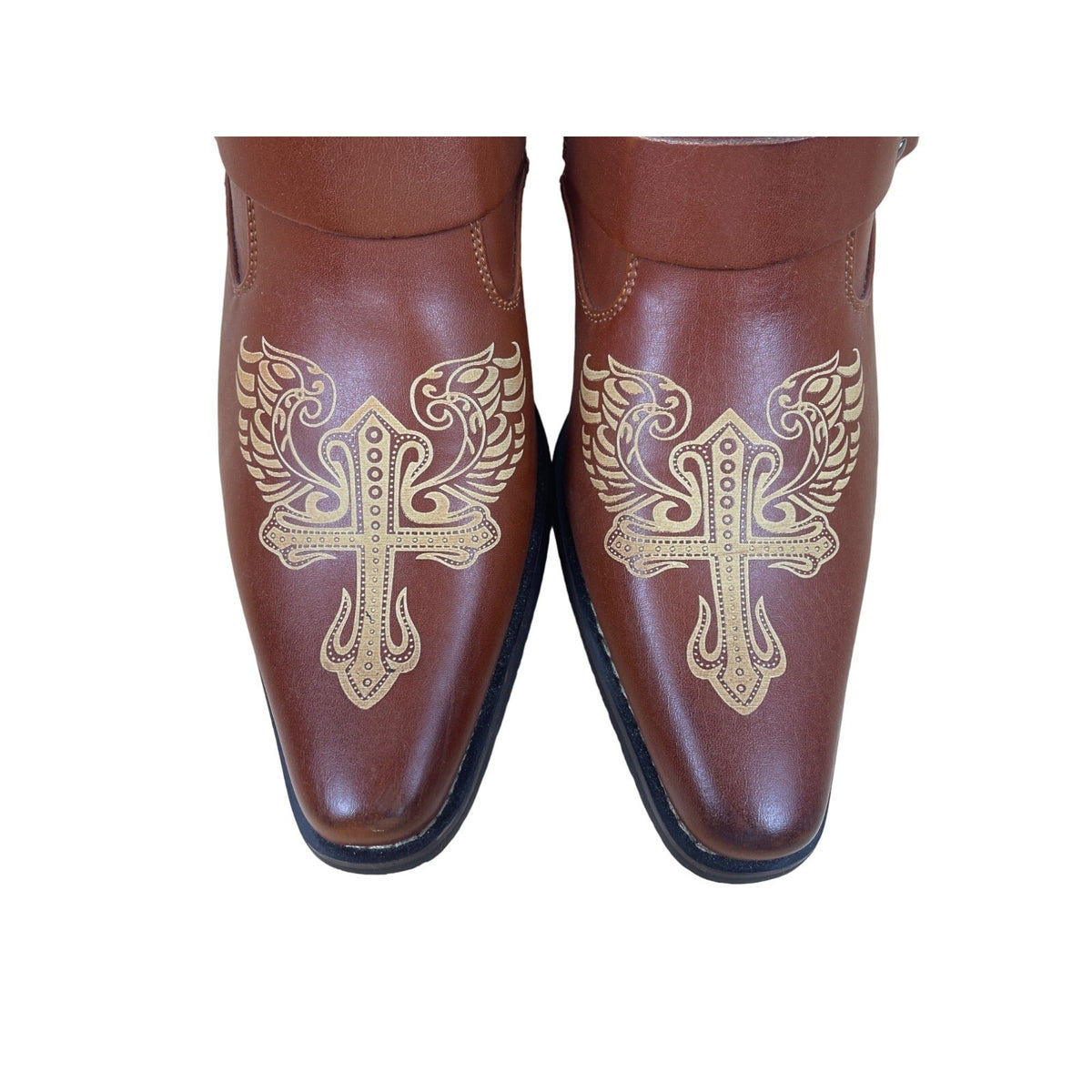Alberto Fellini Women's Brown Ankle Zip Up Boots Sz 7 - NWOB