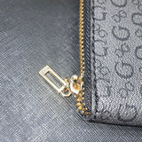Guess Women’s Black Faux Leather Detachable Strap & Coin Pouch Crossbody Bag