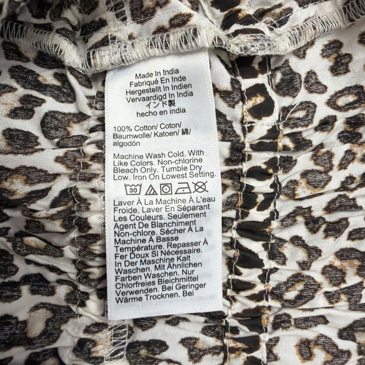 J.Crew Womens Animal Print Cotton Top  Sleeveless Fitted Waist Lightweight Sz XS