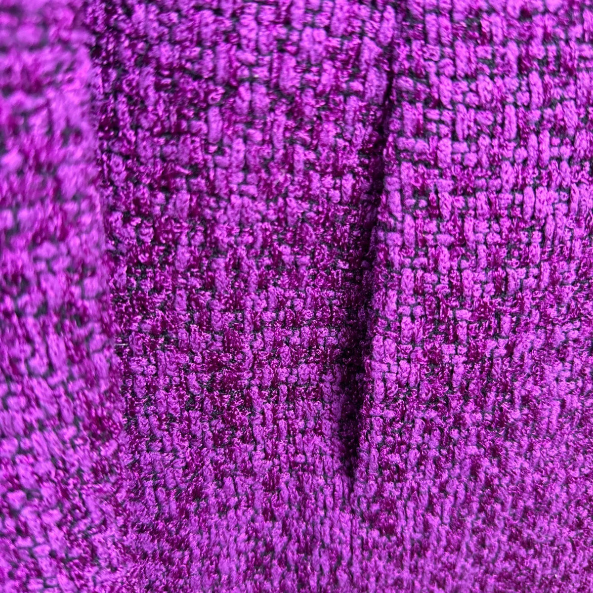 Dana Buchman Womens Purple Boucle Skirt Suit Set Size 10/12
