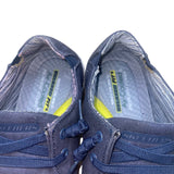 Skechers Men’s Navy Blue Textile Memory Foam Slip-On Loafers Shoes Size 10