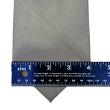 Colosseo Di Roma Mens Light Gray Polyester Patterned Necktie Classic Design