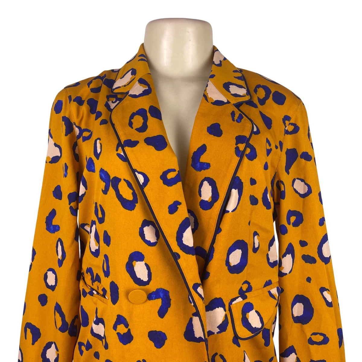 Phillip Lim Women’s Multi-Color Animal Print Polyester Blazer & Skirt Set Size M