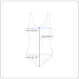 Women's Green One Piece Swimsuit Sz M