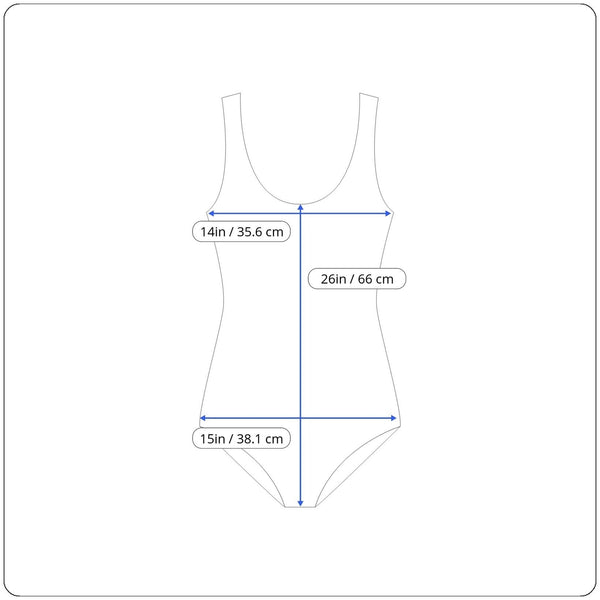 Women's Green One Piece Swimsuit Sz M