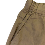 Fashion Clothing Womens Tan Drawstring Casual Shorts Size Large