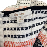 Ella Moss Women's Multicolor Strapless  and A-Line Mini Dress Sz M