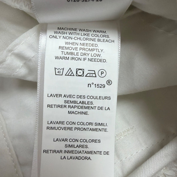Polo Ralph Lauren White Shorts Womens Summer Casual Lightweight Design Size 6