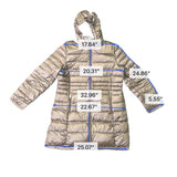 Andrew Marc Women Champagne Lightweight Packable Down Jacket Size XL
