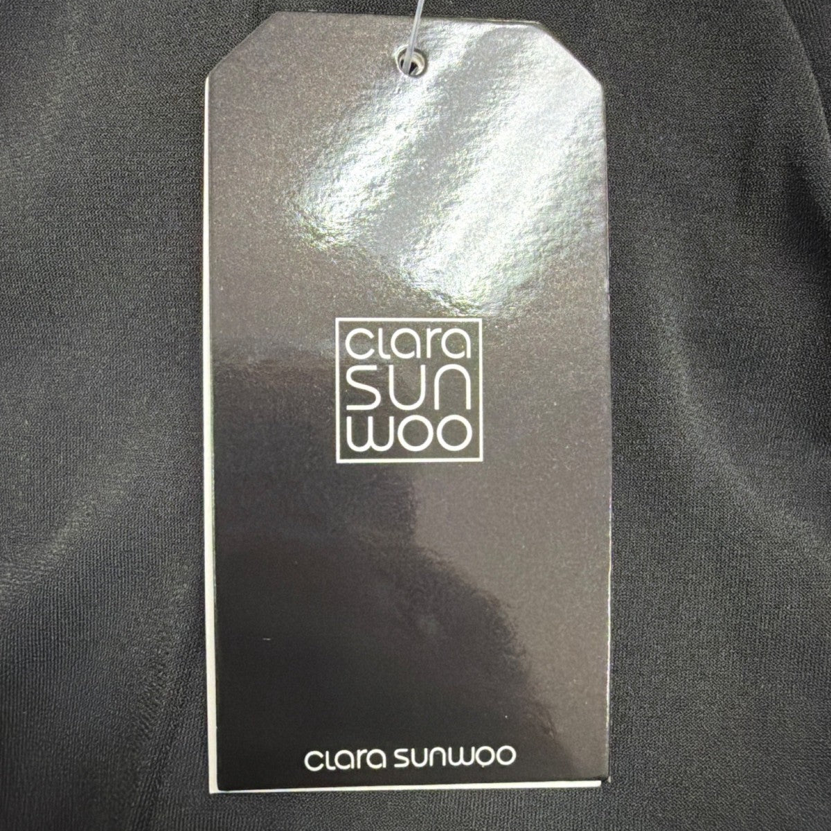 Clara Sunwoo Womens Black Polyester Blend Sleeveless A-Line Tank Dress Size XL