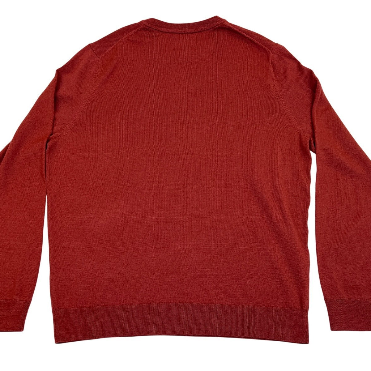 Nordstrom Mens Burgundy Russet 100% Merino Wool Crewneck Sweater Size XL - New