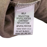 Easel Womens Taupe Beige Long Sleeve Colorblock Knit Top Size M