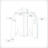 NWT BDG Fluffy  Sipper Casual Light Brown Men's Full Zip Polyester Jacket Size L