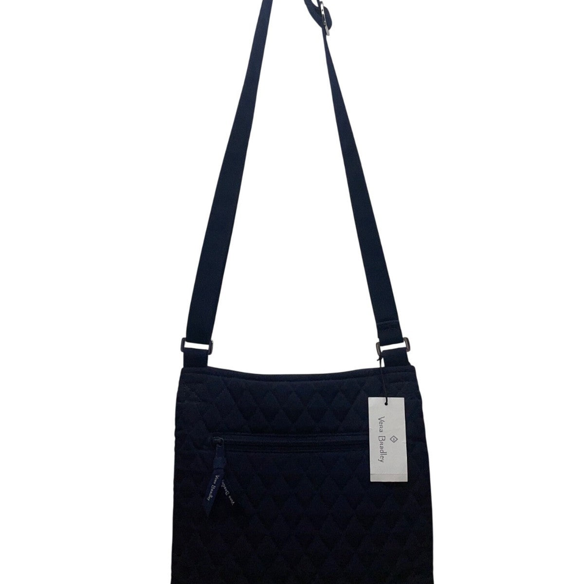 Vera Bradley Women’s Dark Blue Quilted With Adjustable Strap Crossbody Bag