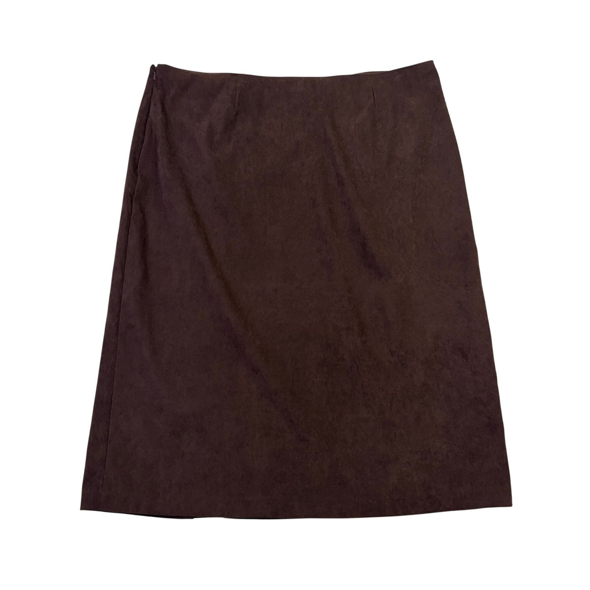 Dressbarn Womens Brown Knee Length Pencil Skirt With Buckle Size 20W  