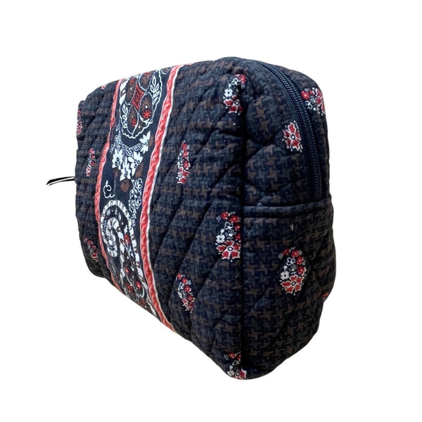 Vera Bradley Women’s Brown Quilted Paisley Fabric Carry-On Travel Duffel Bag