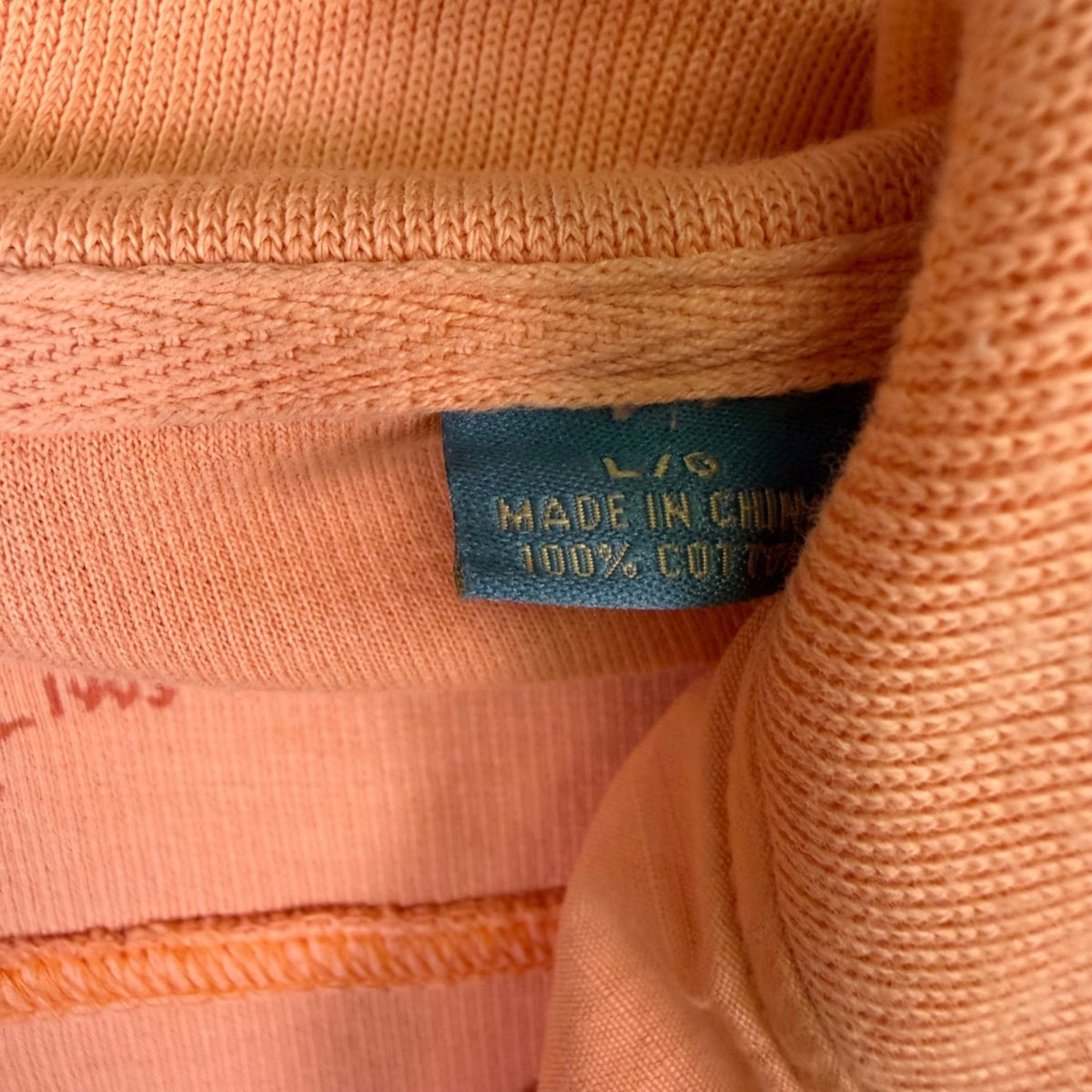Tommy Bahama Relax Mens Orange 1/4 Zip Pullover Sweatshirt Size L