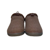 Easy Spirit Women’s Brown Faux Fur Lined Mule Slippers Size 11M