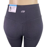 Marika Womens Black Capri Leggings With Pockets Small Stretchy Activewear