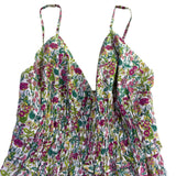 J.Crew Women Multicolor Cotton Maxi Sundress Floral Sleeveless Size 2