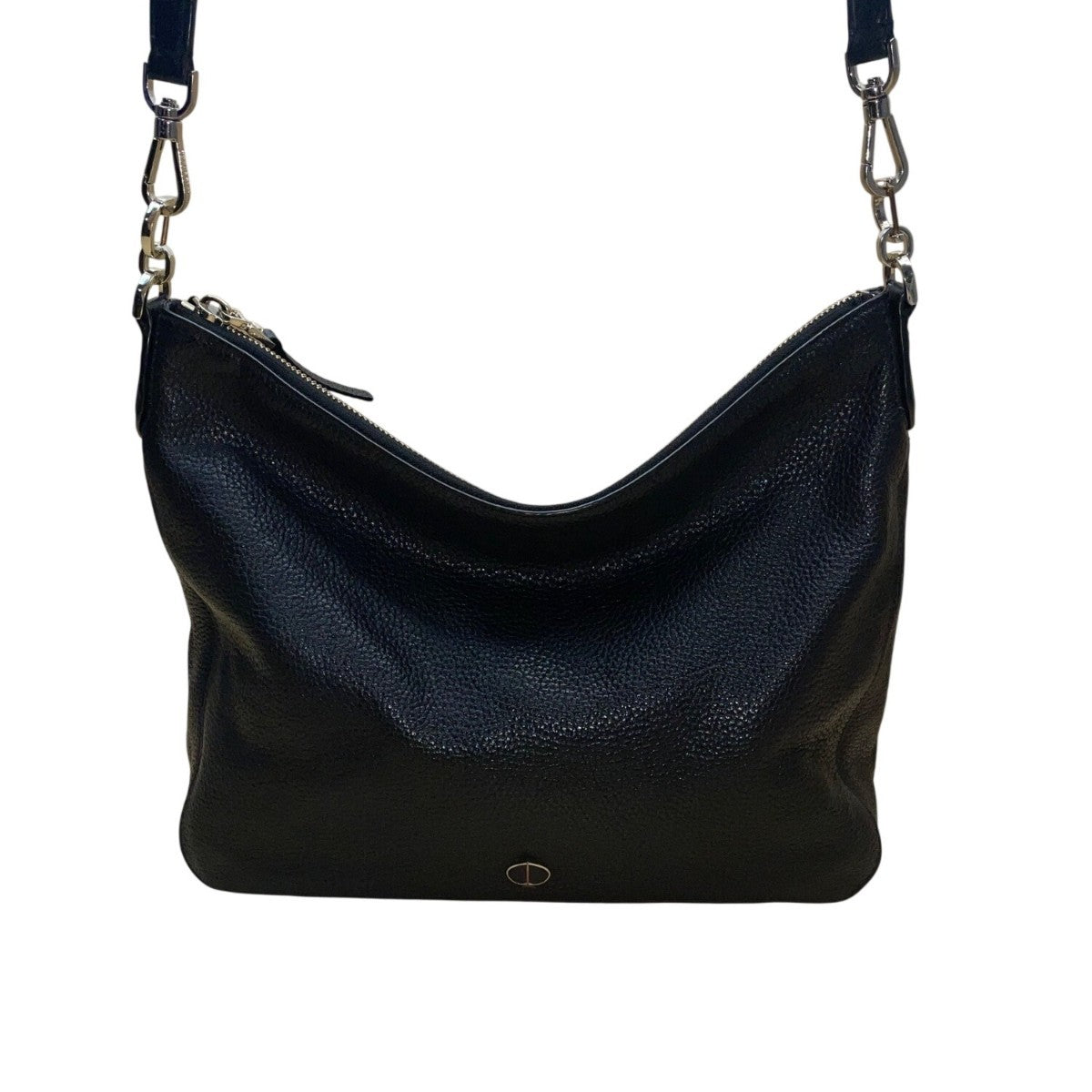 Kate Spade Women’s Black Leather Adjustable Strap Zip Closure Crossbody Bag