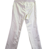 Brooks Brothers Womens White Caroline Fit Mid-Rise Dress Pants Size 12