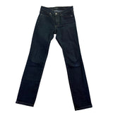 Banana Republic Womens Dark Wash Slim Straight Premium Denim Jeans Sz 27