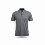 Greg Norman Play Dry Mens Gray Polyester Striped Polo Shirt  Size XL
