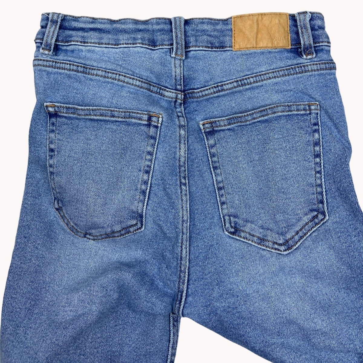 Zara Womens Denim Straight Leg Jeans Size 6