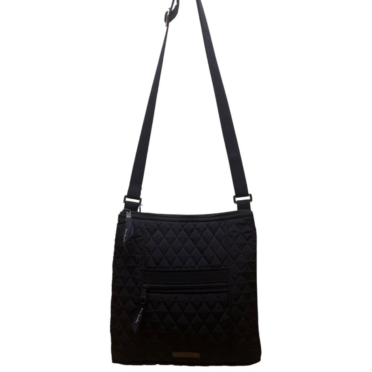 Vera Bradley Women’s Dark Blue Quilted With Adjustable Strap Crossbody Bag