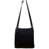 Vera Bradley Women’s Dark Blue Quilted With Adjustable Strap Crossbody Bag