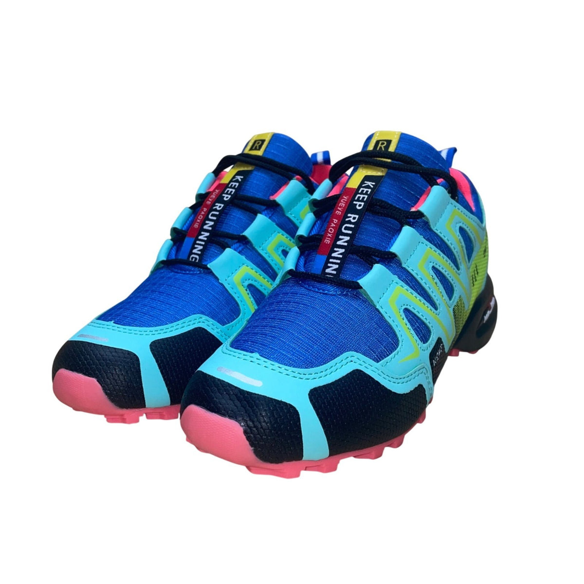 Keep Running Men’s Blue Speed 3 Athletic Hiking Shoes Size EU37/US6.5