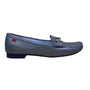 Marc Joseph Women’s Gary Pewter Grainy Leather Grand St Loafers Size 8