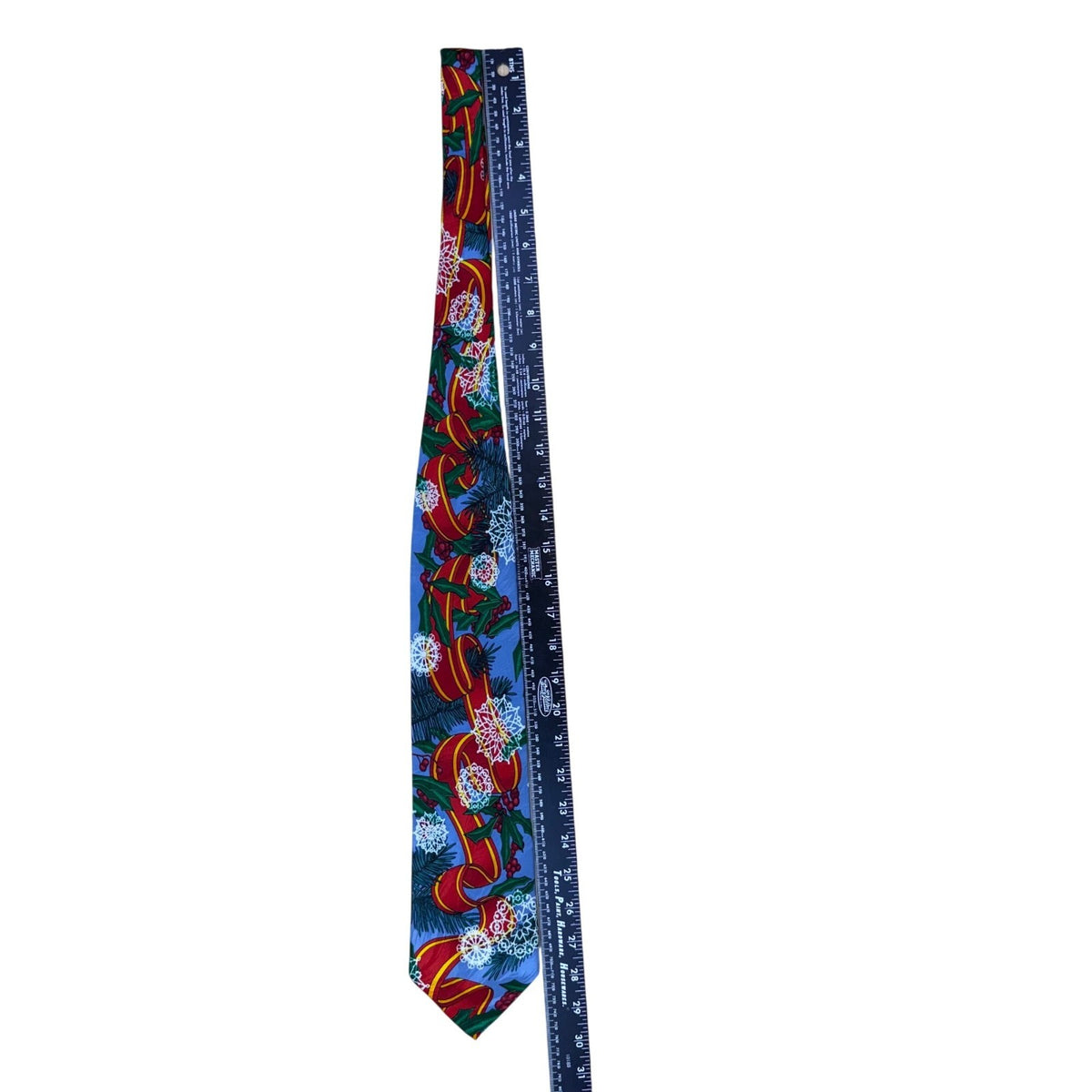 Ruch Lindenthal Mens Multicolor Polyester Holiday-Themed Tie 57"
