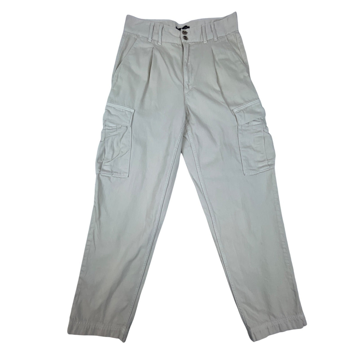 Banana Republic Women's Beige Regular Fit Cargo Pants Sz 27
