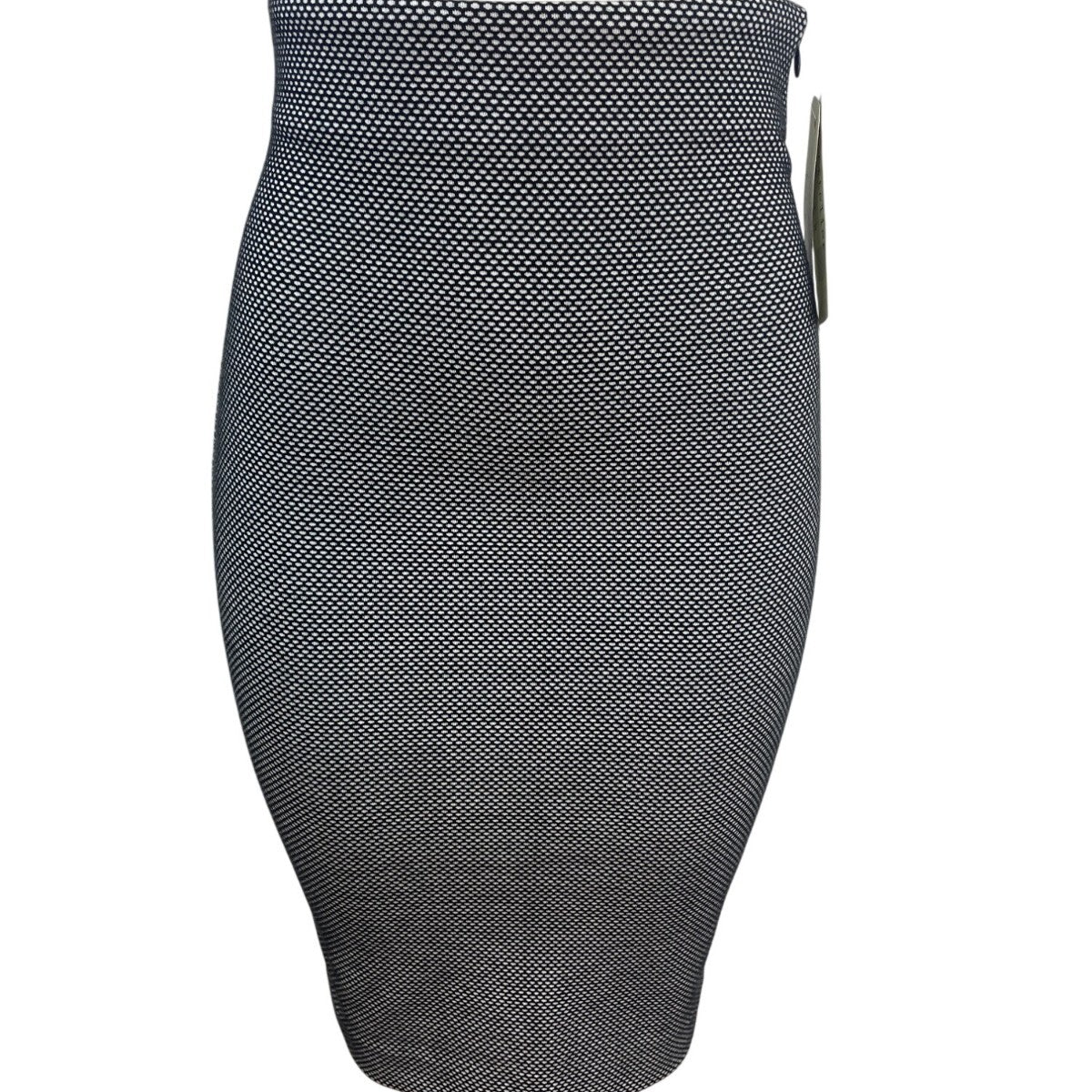 Nicole Miller Women's Black & White High-Waisted Pencil Skirt Sz P/S - New