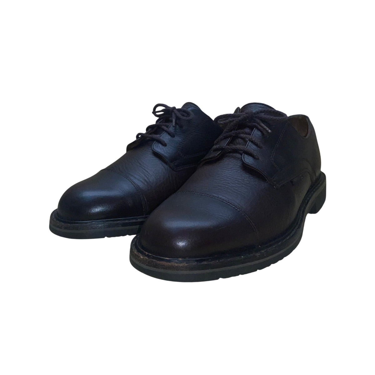 Mephisto Men’s Brown Leather Air-Relax Cap-Toe Goodyear Welt Dress Shoes Sz 8