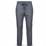 Westport Black Mens Blue Linen Drawstring Casual Pants Relaxed Fit Size XLT