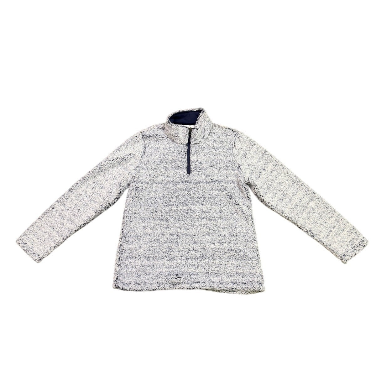 Orvis Mens Light Gray Pullover Sweater Warm Casual Size M