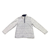 Orvis Mens Light Gray Pullover Sweater Warm Casual Size M