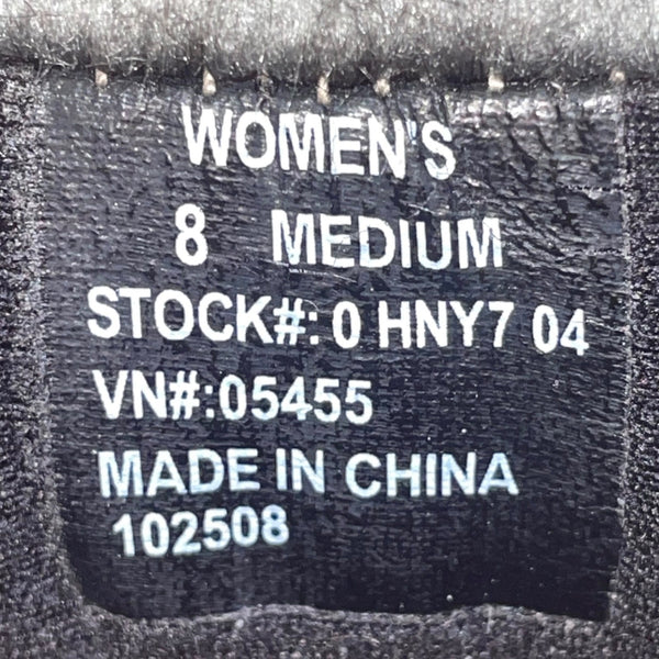 L.L.Bean Women’s Black Quilted Faux Fur Lined Waterproof Winter Boots Size 8M