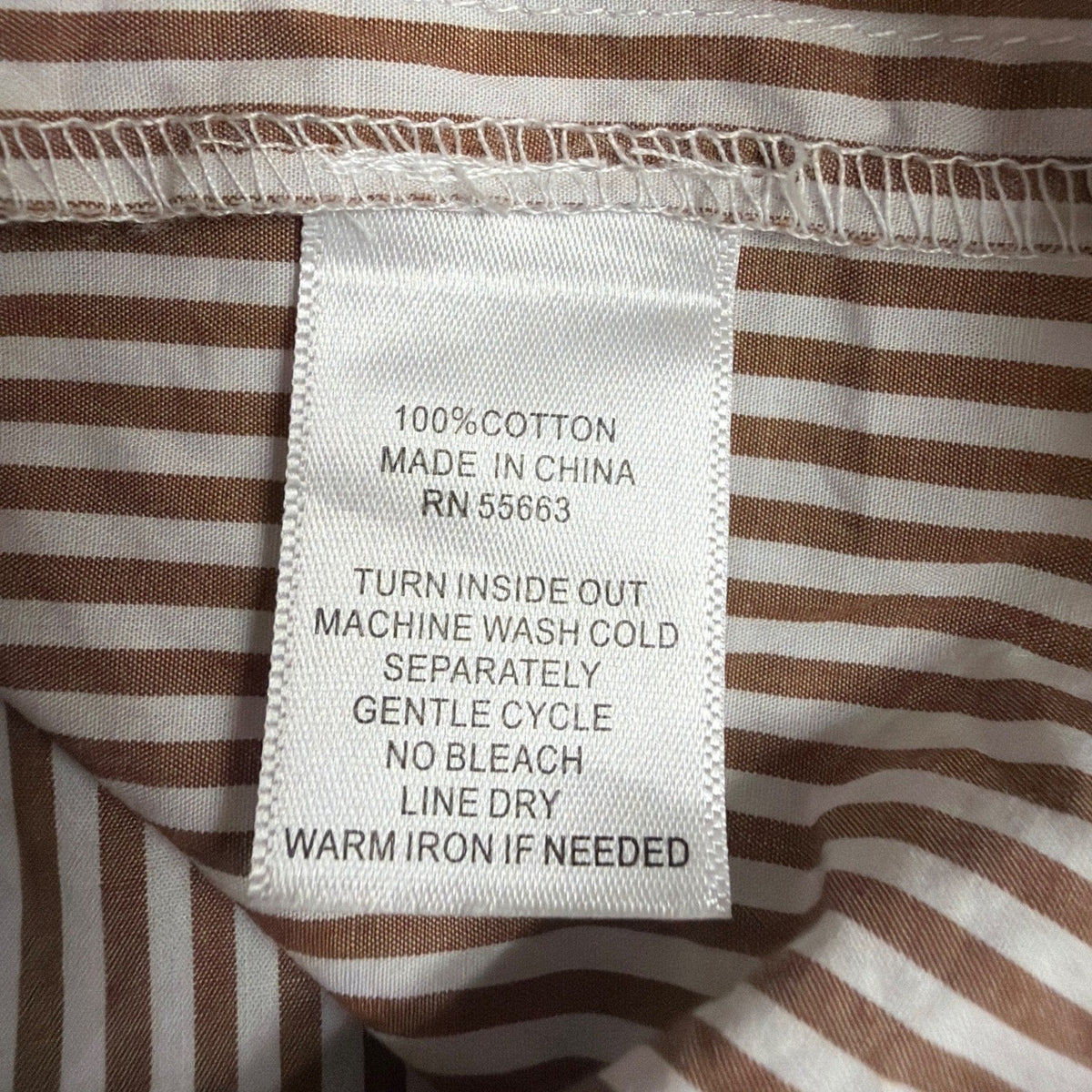 Nicole Miller Womens Brown White Stripe Cotton Wrap Dress Size XS