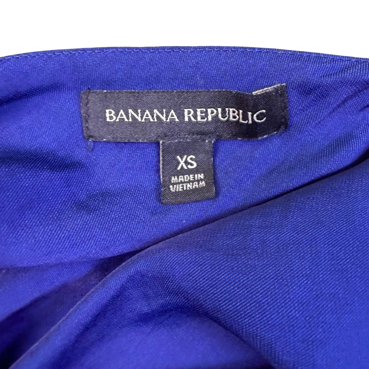 Banana Republic Women’s Blue Satin Strappy Maxi Dress Lightweight Stylish Sz XS