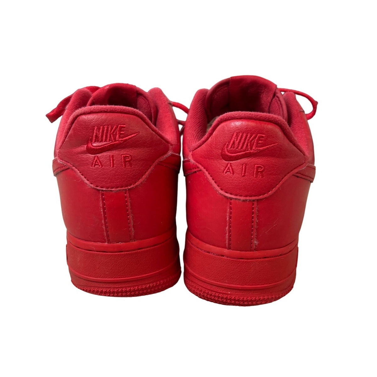 Nike Men's Crimson Red Air Force One Sneakers Sz 11